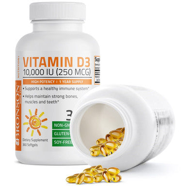 Bronson Vitamin D3 - 10,000 IU 360 Count