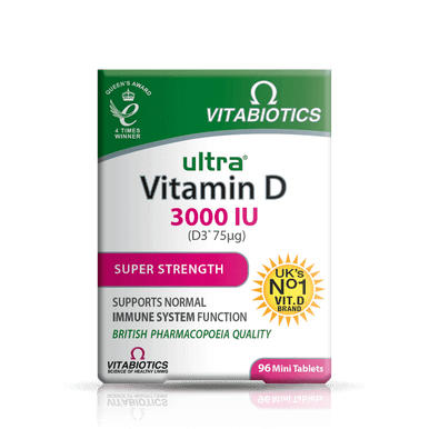 Vitabiotics Ultra Vitamin D 3000Iu 96 Tablets