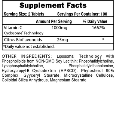 Blackstone Labs Liposomal Vitamin C - 100 Servings