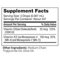 Zahler's Vitamin D3 And K2 Liquid General Health 30 Ml