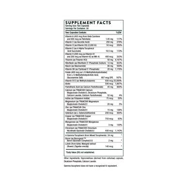 Thorne Basic Nutrients 2/Day 60 Capsules
