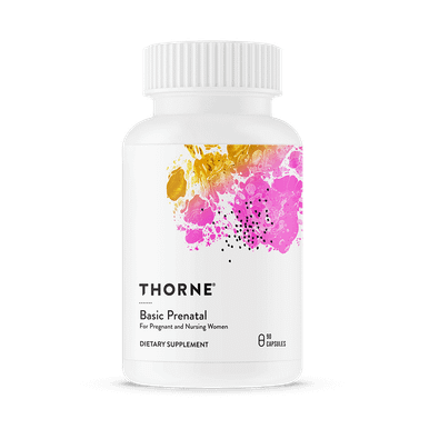 Thorne Fertility Bundle Prenatal DHA & Basic Prenatal & 5-MTHF 1 mg