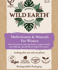 Wild Earth Multivitamin & Minerals for Women 30's