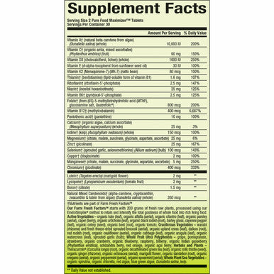 Mens Multivitamin & Mineral Non-GMO 60 tabs by Whole Earth & Sea
