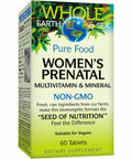 Womens Prenatal Multivitamin & Mineral NON-GMO 60 tabs by Whole Earth & Sea