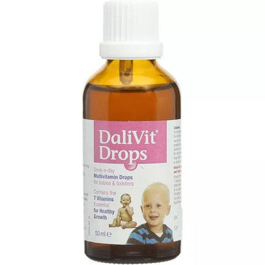 Dalivit Multivitamin Drops For Babies & Toddlers 50ml