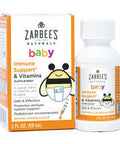 ZarBee's Naturals Baby Immune Support + Vitamins Natural Orange Flavor 2 oz